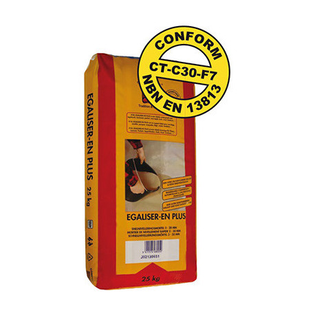 EGALISER-EN PLUS GRIS-BRUN 25kg