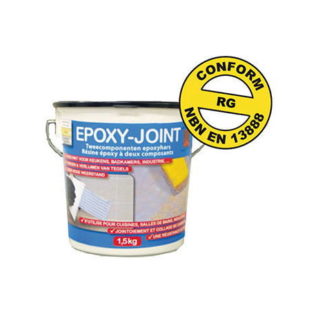 JOINT EPOXY BLANC, GRIS 1,5 KG